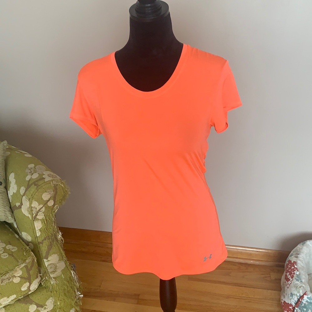 Neon Orange/Yellow Under Armour Shirt